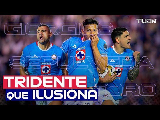 ¡Ponen a TEMBLAR a la Liga MX en 2025! 🫨 GOLAZOS de la delantera de CRUZ AZUL | TUDN