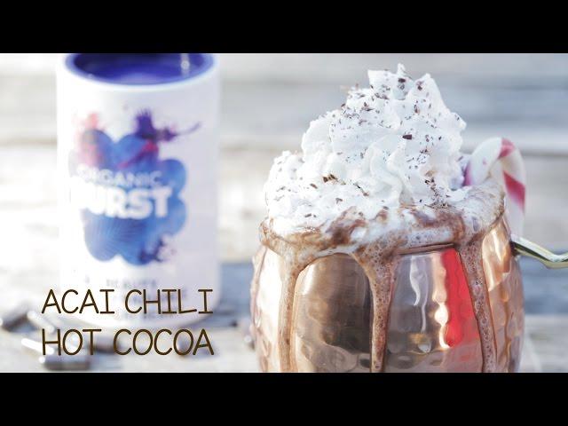 Acai Chili Hot Chocolate