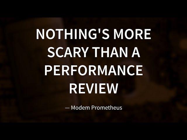  Monsters, Ghosts, and Project Managers (a Modem Prometheus Story)