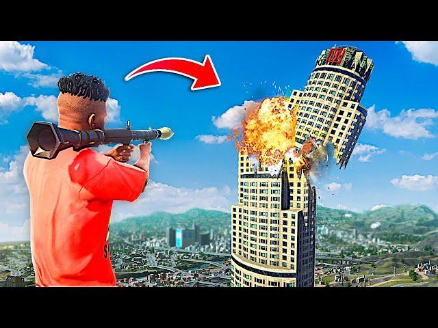 GTA 5 But There's ULTRA REALISTIC PHYSICS!