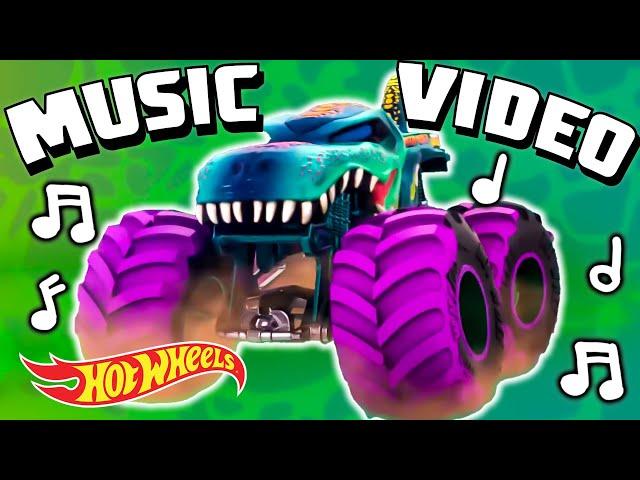 Mega Wrex Remix Video + More Songs for Kids  Hot Wheels