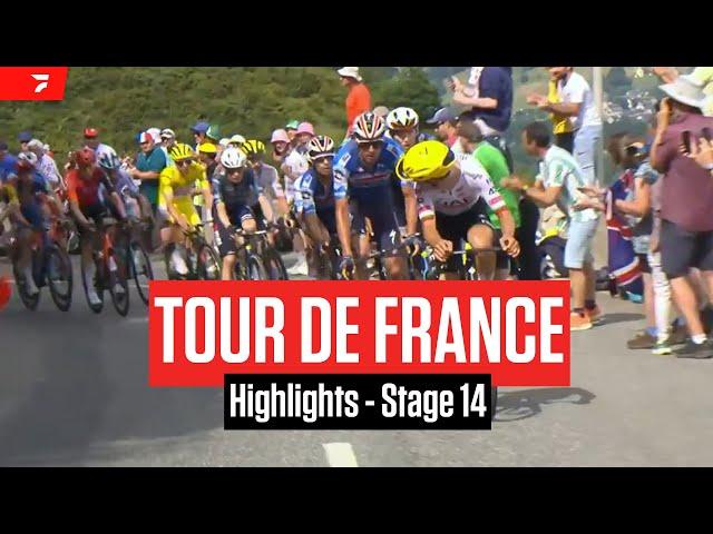 Tour de France 2024 Stage 14 Highlights