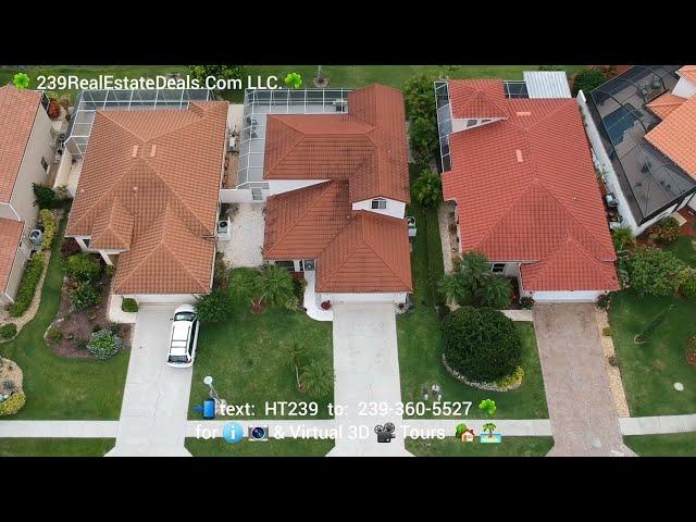 Upgraded Naples Lakefront Pool Home Quick Aerial Tour 239RealEstateDeals.Com LLC 196 Sabal Lake Dr