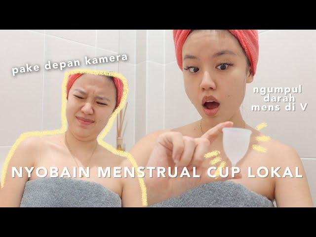 PAKE MENSTRUAL CUP MEREK INDONESIA! Pengganti Pembalut Langsung Masukin Ke Vagina & Ecofriendly