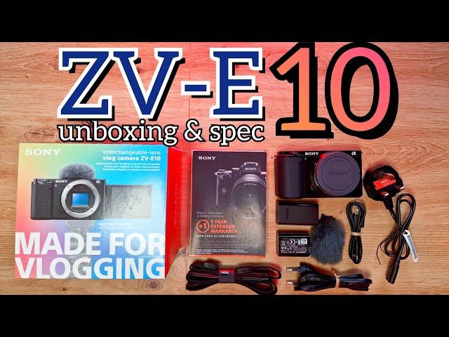 SONY ZV-E10 | Najlepszej kamera do YouTube? | unboxing