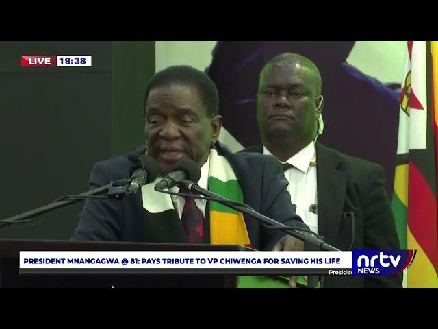 President Pays Tribute To VP Chiwenga