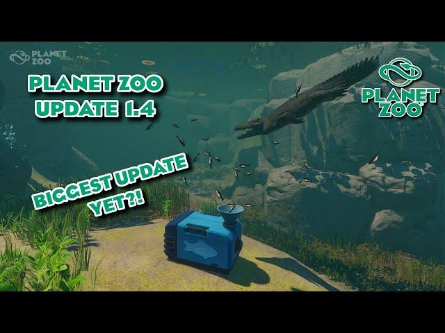  Planet Zoo's BIGGEST FREE UPDATE? | Update 1.4 Announcement