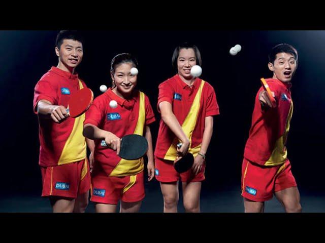 Китайские тренировки молодежные команды Training team china table tennis kid young