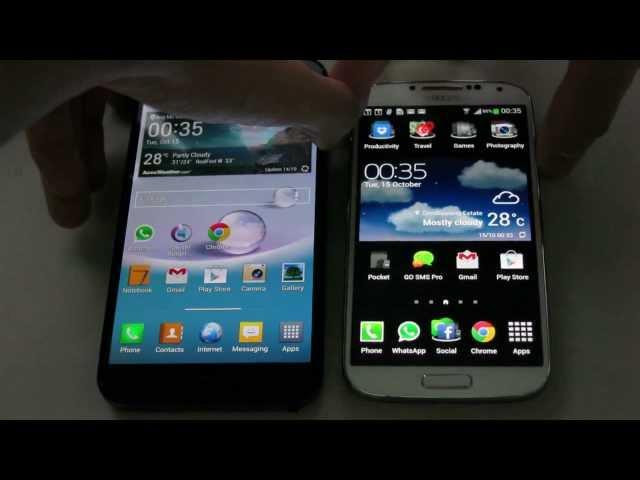 [Shutdown Sequence] LG Optimus G Pro vs Samsung Galaxy S4