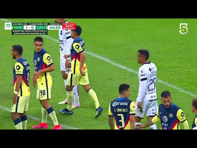 Gol de Á. Sepúlveda | América 1 - 1 Querétaro | Liga BBVA MX - Guard1anes 2021 - Jornada 6