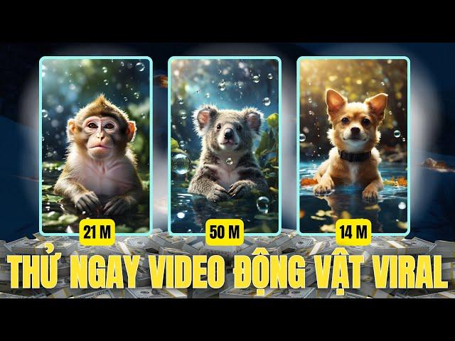 Hướng Dẫn Tạo Video Động Vật SIÊU VIRAL Hoàn Toàn Bằng AI  | Big Man Marketing