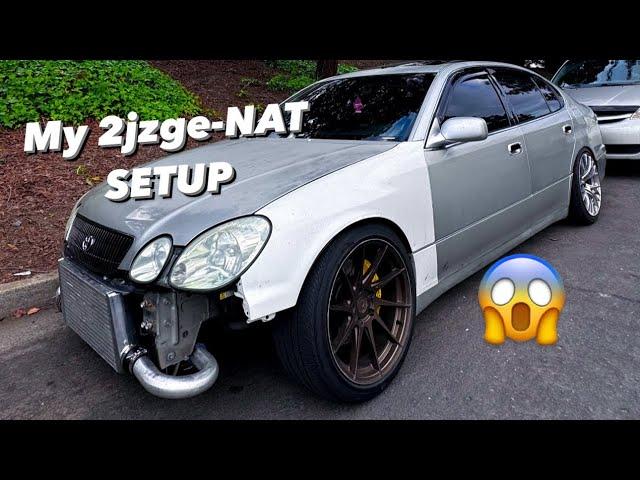 Gs300 2jz-naT setup/Overview