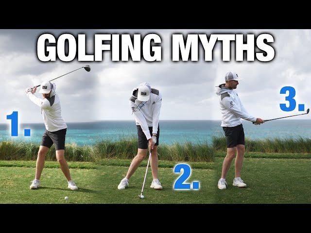 3 HUGE GOLF MYTHS | Are You Doing Any Of These? | ME AND MY GOLF