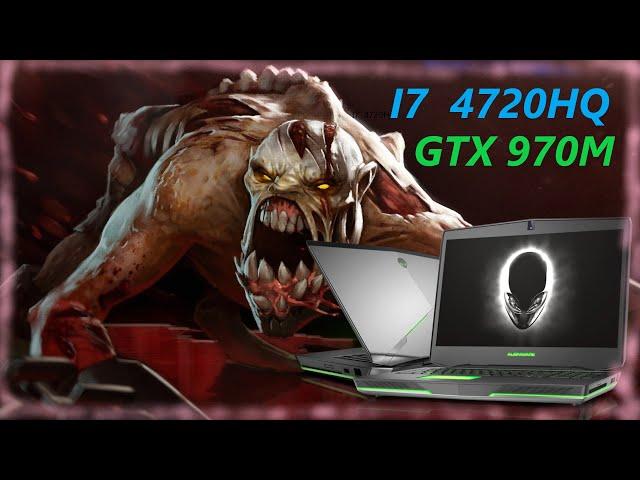 TEST i7 4720HQ GTX 970m in Dota 2 on ALIENWARE 15 R2