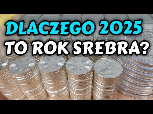 Dlaczego 2025 to rok srebra? Przemysł i inwestorzy stawiają na metal przyszłości. #srebro #złoto