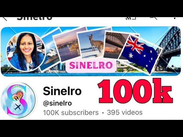 100K subscribers Sinelro Thank you So much All 2024