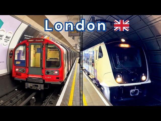 Underground, Trains and Buses in London, UK  | 2024