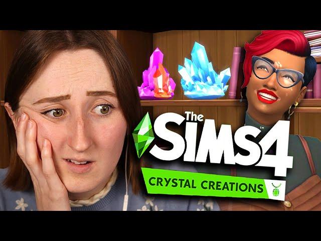 Complete Playthrough of The Sims 4: Crystal Creations