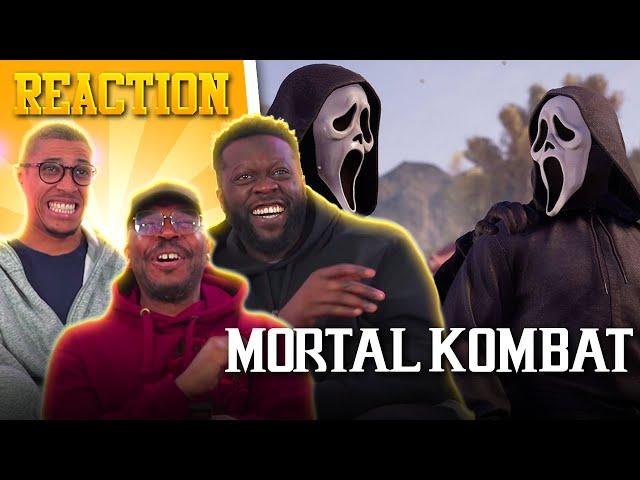 Mortal Kombat 1 Khaos Reigns Official Ghostface Gameplay Trailer Reaction