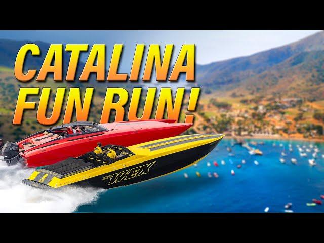 2023 Catalina Fun Run: High Performance Power Boats Take Over Catalina Island!