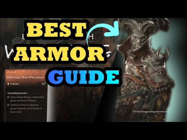 How To Get The Best Armor Set In Black Myth Wukong