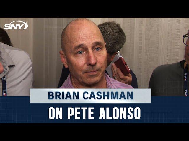 Brian Cashman on Yankees inquiring about Pete Alonso in free agency | SNY