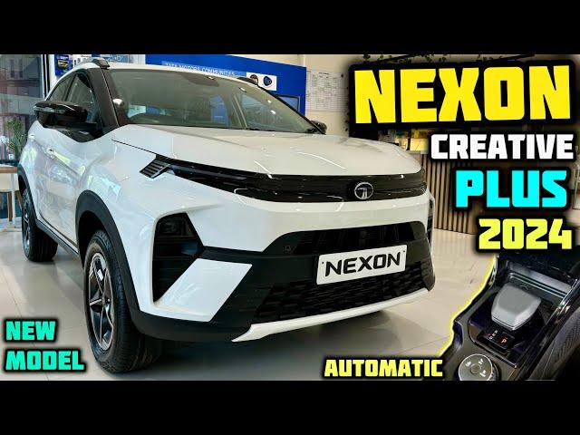 Tata Nexon Creative Plus AMT 2024 Model  Tata Nexon Creative Plus Automatic Review 