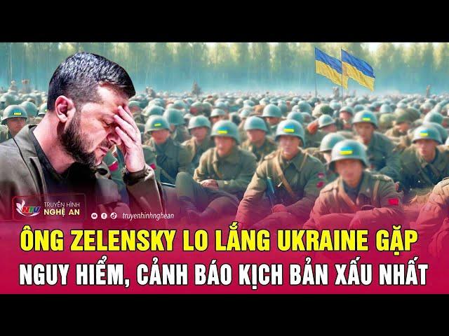 Thời sự quốc tế 21/11: Ông Zelensky lo lắng Ukraine gặp nguy hiểm, cảnh báo kịch bản xấu nhất