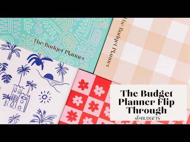 The NEW Budget Planners Flip Through | The Budget Planner | She Budgets | Planner Reveal