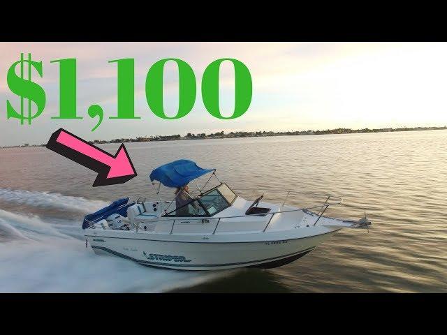 We Restored A Cheap Boat!