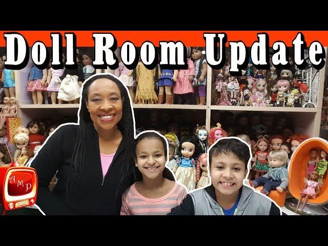 DOLL ROOM UPDATE: a tour of our current doll collection