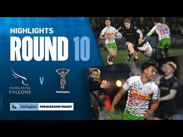 Newcastle v Harlequins - HIGHLIGHTS | Points galore at Kingston Park | Gallagher Premiership 2024/25