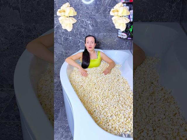 From Small To Really Giant Pop Corn #katebrush #funny #shorts