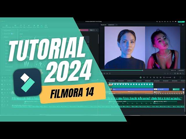  CÓMO UTILIZAR FILMORA 14 | TUTORIAL BÁSICO 2024