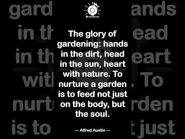 Best Gardening Quotes | EP 1 | @QuotesTunes #Shorts