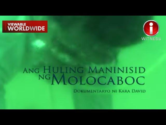 ‘Ang Huling Maninisid ng Molocaboc,’ dokumentaryo ni Kara David (Stream Together) | I-Witness