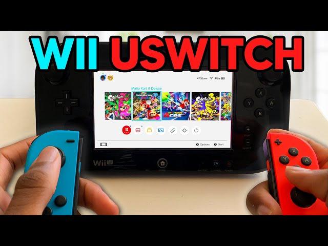 I turned my Wii U into a Nintendo Switch...