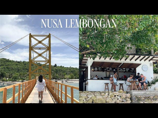 vlog ️ weekend getaway to nusa lembongan, bali