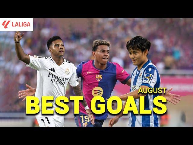 Best Goals of the month | La Liga | August 2024