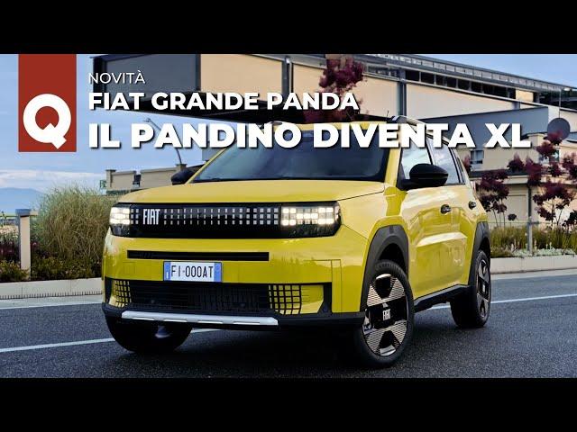 FIAT GRANDE PANDA 2024 | Ora è “PANDONA” lunga 3,99 mt (da 15.000 euro?) | Motori, stile e PREZZI