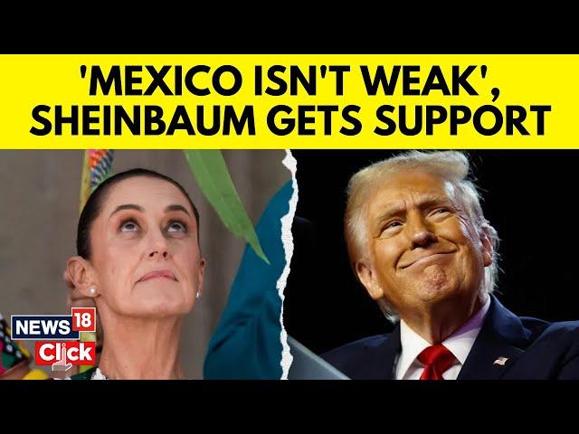 Mexico President Sheinbaum Vows Retaliation Against U.S. Tariffs Amid Trade Tensions | N18G