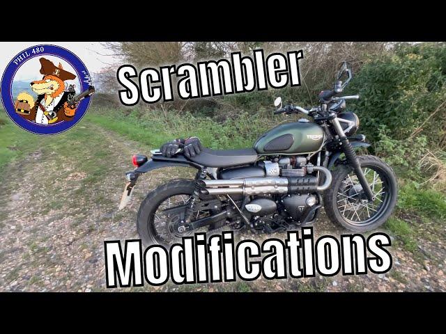 Scrambler Modifications | Triumph Scrambler 900