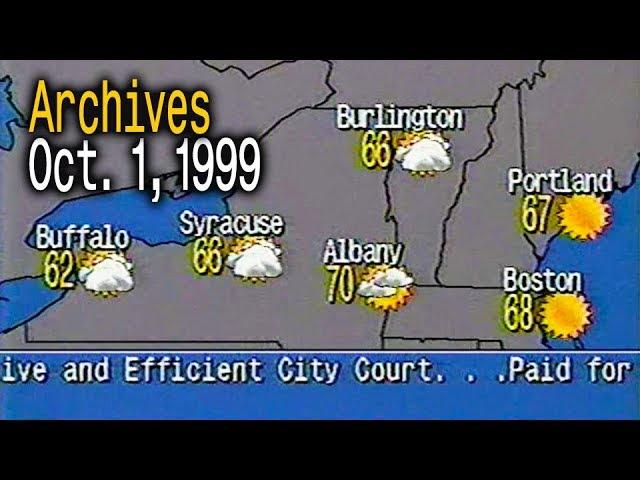 The Weather Channel Archives - October 1, 1999 - Overnight