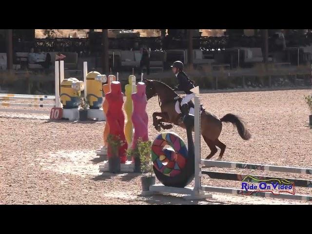 320S Elisa Karnavy on Foxens Little Treat Starter Championship  Show Jumping Galway Downs Nov. 2024
