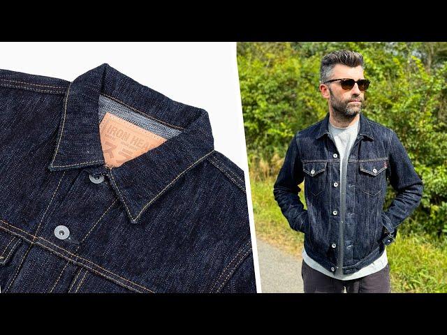 Iron Heart 16oz 'Slubby' Selvedge Denim Jacket – 1 Year of Wear!