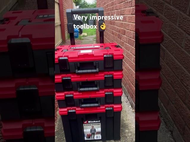 Very impressive einhell E case system (review soon #einhell )