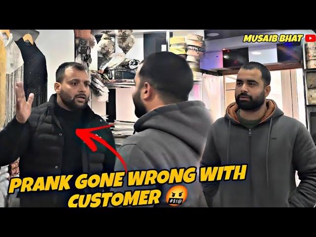 PRANK WITH CUSTOMER / MUSAIB BHAT / NEW KASHMIRI FUNNY VIDEO / 2024