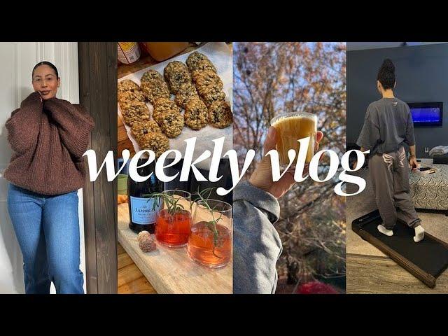 VLOG: last week living at home, thanksgiving get-a-way & amazon treadmill unboxing