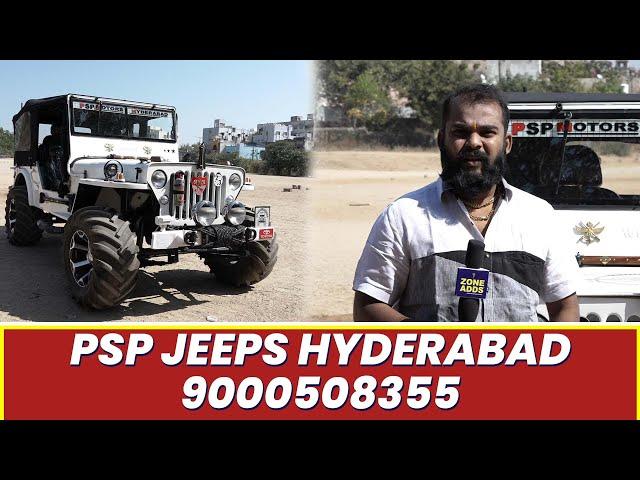 PSP JEEPS  HYDERABAD | MODIFIED JEEPs | 9000508355 | zoneadds.com