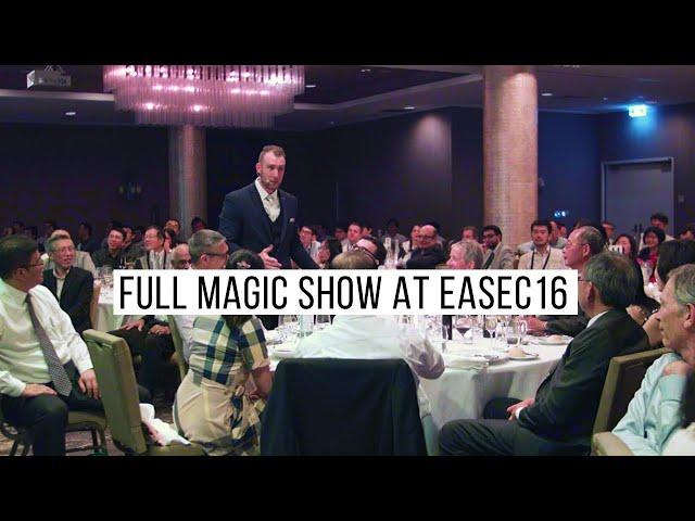 Customized Corporate Magic Show At EASEC16 Engineers Conference 2019 | Josh Norbido Illusionist